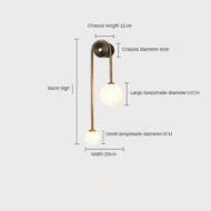 Amalia - Modern Nordic Gold Wall Sconces - Image 11
