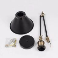Alaine - Industrial Plug In Wall Sconce - Image 2