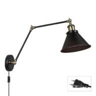 Alaine - Industrial Plug In Wall Sconce - Image 4