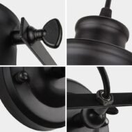 Aleah - Industrial Plug In Wall Sconce - Image 2