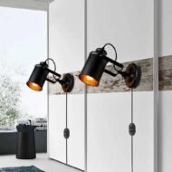 Aleah - Industrial Plug In Wall Sconce - Image 5