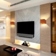 Arle - Nordic Faux Wooden Wall Lights For Bedroom - Image 4