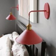 Leea - Vintage Plated Wall Lamp - Image 3