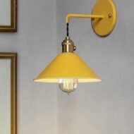 Leea - Vintage Plated Wall Lamp - Image 5