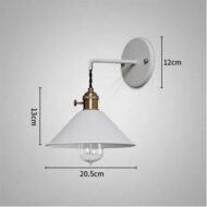 Leea - Vintage Plated Wall Lamp - Image 10