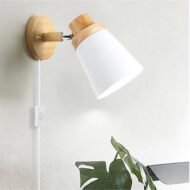Moah - Nordic Plug in Wall Sconce