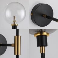 Hanna - Modern Glass Wall Sconce - Image 5